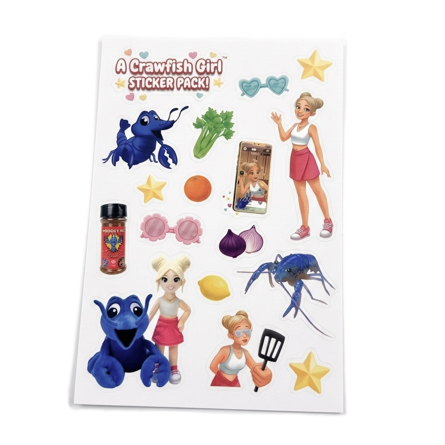 A CrawfishGirl™ PR Package! 📦 This is your chance to grab both plushes before the big drop on the 22nd! This will ensure that you get your hands on them before they sell out!