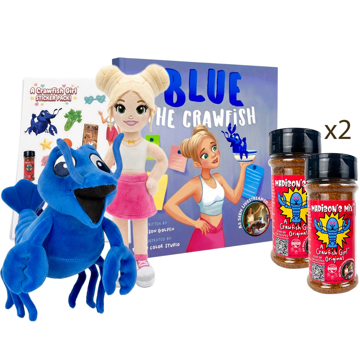 A CrawfishGirl™ PR Package! 📦       This is your chance to grab both plushes before the big drop on the 22nd! This will ensure that you get your hands on them before they sell out!