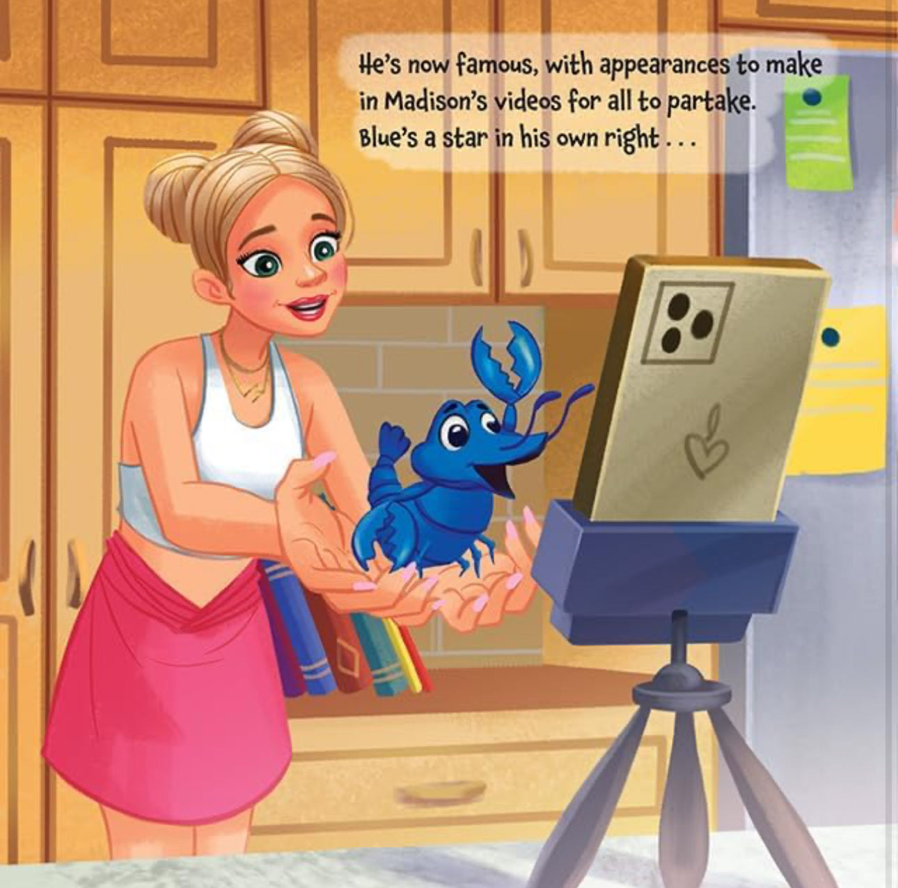 Blue The Crawfish Book (Signed)