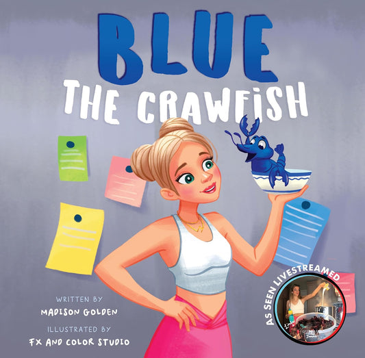 Blue The Crawfish Book (Signed)
